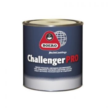 Challenger Pro couche de finition, bleu, 2 litres ensemble