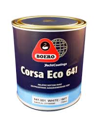 Boero Corsa Eco antifouling sans cuivre, 750 ml, blanc