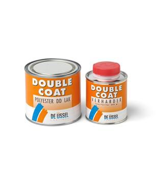 DD Double Coat varnish, RAL 1013 pearl white, 500 grams