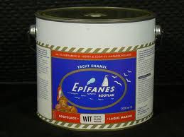 Vernis pour bateaux Epifanes / Yacht émail, 214 couleurs, noir, 2 litres