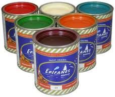 Vernis pour bateaux Epifanes / Yacht émail de couleur 218, vert 750 ml