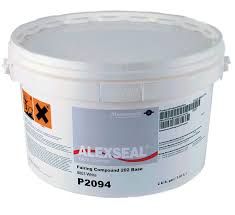 Alexseal Fairing Compound 202, Base, White, 2 gallon