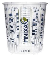 Finixa mengbeker, 1,3 liter met schaalverdeling