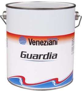 Veneziani antisalissure Guardia, contenant du cuivre, de 5 litres, Bleu