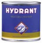 HYDRANT Super Gloss Waterlijnverf HY374 Zwart, 250 ml