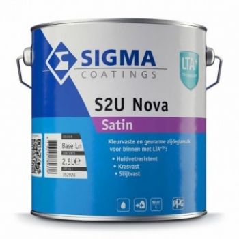 Sigma S2u Nova, Satin,  wit, 1 liter